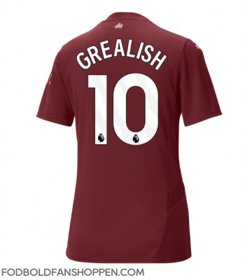 Manchester City Jack Grealish #10 Tredjetrøje Dame 2024-25 Kortærmet